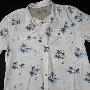 Men's Eddie Bauer short sleeve button up shirt